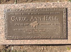 Carol Ann <I>Clack</I> Hall 