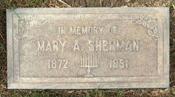 Mary A. Sherman 