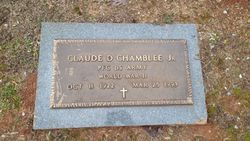 Claude D Chamblee Jr.