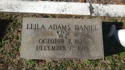 Leila Mildred <I>Adams</I> Daniel 
