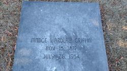 Margaret Lenora “Madge” <I>Wardlaw</I> Griffin 