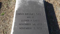 Emma Keiffer <I>Brooks</I> Gable 