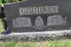 Mary B <I>Miller</I> Goodwin 