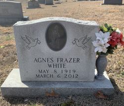 Agnes Louise <I>Frazer</I> White 