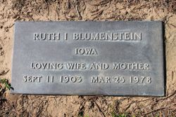 Ruth Imogene <I>Winegarden</I> Blumenstein 