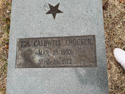 Ida <I>Caldwell</I> Crocker 