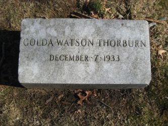 Golda <I>Watson</I> Thorburn 