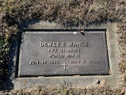 Dewey Edgar Wance 