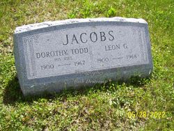 Dorothy P <I>Todd</I> Jacobs 