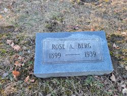 Rose A <I>McKinstry</I> Berg 