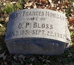 Mary Frances <I>Morgan</I> Bloss 