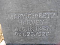 Mary Caroline <I>Peetz</I> Hoyer Harvey 