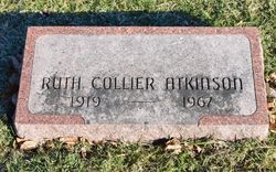 Ruth <I>Collier</I> Atkinson 