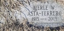 Merle <I>Winslow</I> Asta-Ferrero 
