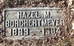 Hazel M <I>Peirce</I> Borchertmeyer 