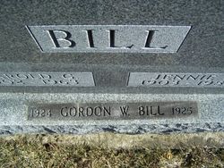 Gordon William Bill 