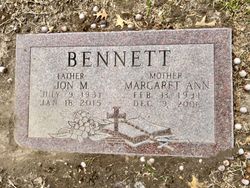 Margaret Ann <I>Herren</I> Bennett 