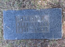 Sarah E. <I>Miles</I> Kirkpatrick 