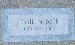 Jessie M. <I>Redman</I> Beck 
