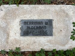 Merriman W Alderman 