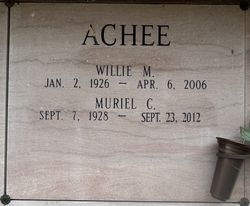 Willie Milton Achee 