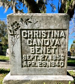 Christina Domicana <I>Canova</I> Benét 
