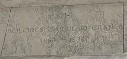 Maria de la Dolores Eduviga <I>Carrillo</I> Craner 