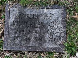 Franklin D Knuckles 