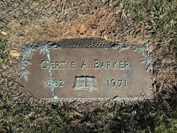 Gertrude Angeline “Gertie” <I>Rash</I> Barker 