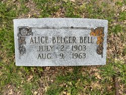 Alice Elizabeth <I>Belger</I> Bell 
