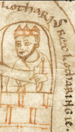 Lothair II of Lotharingia 