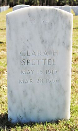 Clara Olivia <I>Burkett</I> Hasting Spettel 