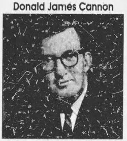 Donald James “Jim” Cannon 