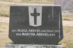 Maria <I>Vogel</I> Anders 