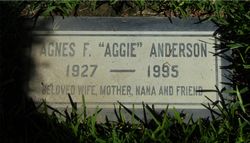 Agnes F. “Aggie” Anderson 