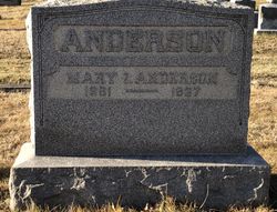 Mary E. <I>Anderson</I> Anderson 