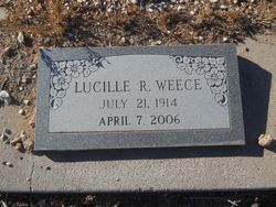 Lucille R <I>McMillan</I> Weece 