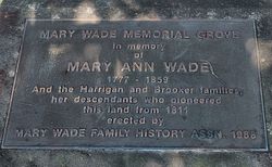 Mary <I>Wade</I> Brooker 