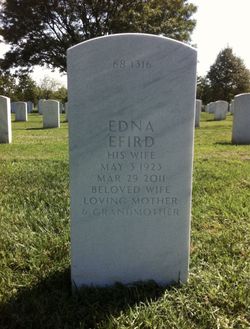 Edna <I>Efird</I> Connell 