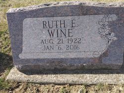 Ruth <I>Benjamin</I> Wine 