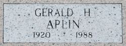 Gerald H Aplin 