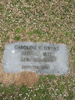 Caroline C Owens 