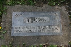 Mary Alberta “Bertie” <I>Von Flagler</I> Brown 