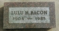 Lulu May <I>Landreth</I> Bacon 