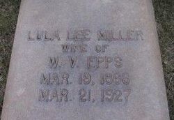 Lula Lee <I>Miller</I> Epps 