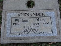 William Bernell Alexander 