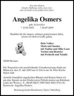 Angelika <I>Schröder</I> Osmers 