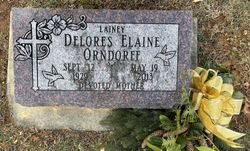 Delores Elaine <I>Adams</I> Orndorff 