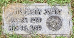 Lois Margaret <I>Hilty</I> Avery 