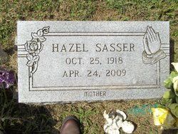 Hazel <I>Sasser</I> Blevins 